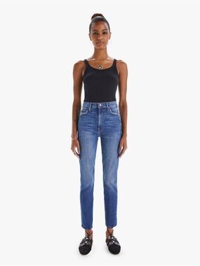 Mother Denim The Swooner Rascal Straight Leg Ankle Jean Where is my Mind size 23